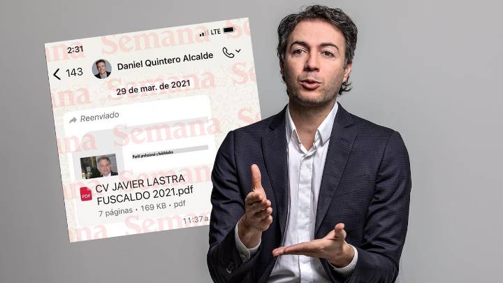 El chat de Daniel Quintero que recibió la Fiscalía en investigación por supuesta venta de gerencia de Afinia por 8 millones de dólares