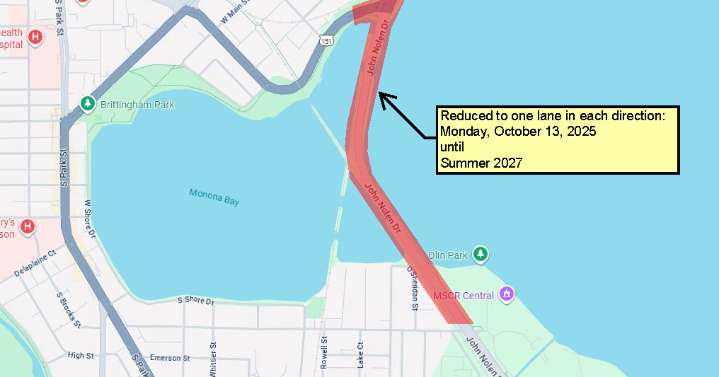 John Nolen Drive reconstruction begins in Madison, expect traffic delays