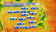Showers and thunderstorms likely Tuesday afternoon, with sunshine returning midweek