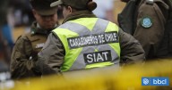 Hombre muere en accidente de tránsito en el Cajón del Maipo: chocó contra un poste