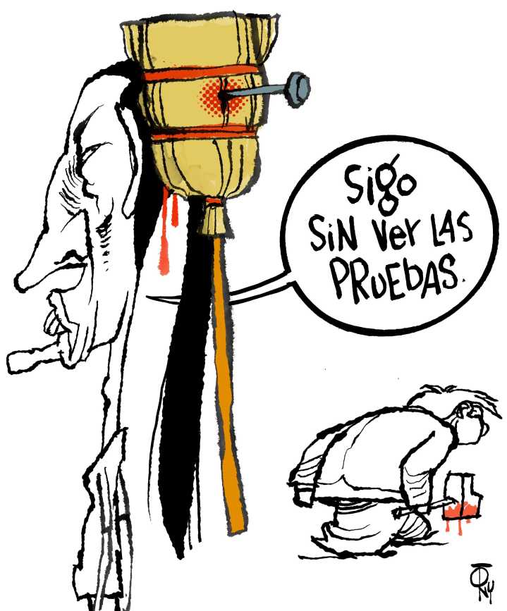 Cartón de Tony: De espaldas a ellas