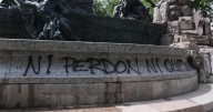 FOTOS| No duró ni un día: Así quedó la histórica Fuente Alemana del Parque Forestal tras restauración