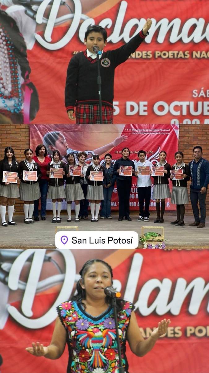 La poesía une a los seres humanos para luchar  por grandes causas como la libertad y la justicia social