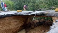 Lluvias y falta de mantenimiento provocaron el colapso de una alcantarilla en Anzoátegui
