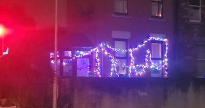 'Christmas decorations' already up on house that's 'skipping Halloween'