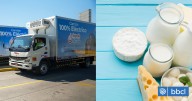 Transporte de productos lácteos: así son los nuevos camiones refrigerados 100% eléctricos de Soprole