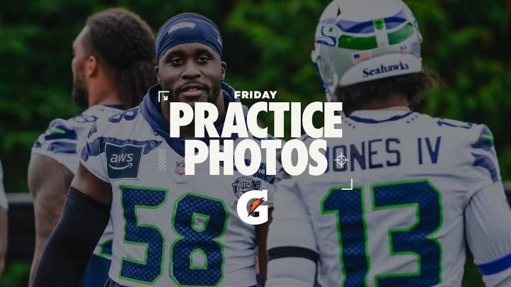 PHOTOS: Seahawks Practice On Halloween As They Prepare For Sunday Night Football At Commanders