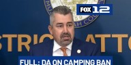 Multnomah County D.A. speaks on Portland camping ban & enforcement
