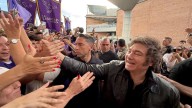 Así llegó Javier Milei a Córdoba para encabezar la recta final de la campaña