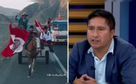 Alcalde de Pataz continúa “marcha de sacrificio”: va de La Libertad a Lima a pie para protestar contra Dina Boluarte