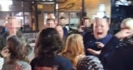 Two arrested after 'far right clash' at anti
