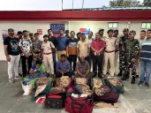 64 Bn Sashastra Seema Bal Seizes 224.74 Kg Pangolin Scales in Major Wildlife Smuggling Bust