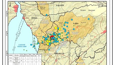 Un sismo de magnitud 3,7 se registra en el centro de Venezuela sin reporte de víctimas