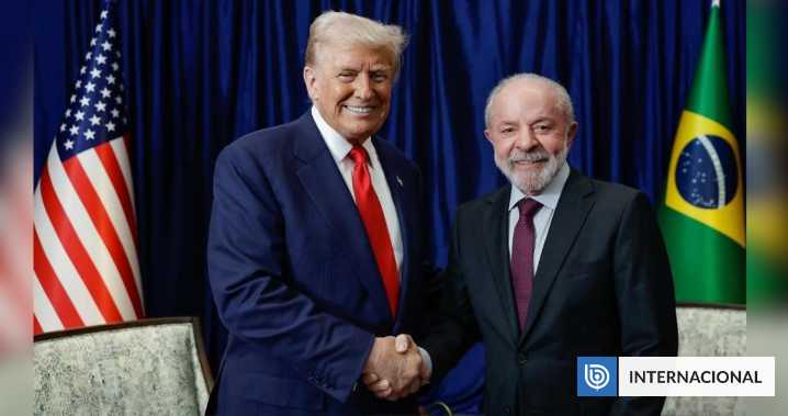 Lula dice que su reunión con Trump fue "excelente" y confirma inicio de negociaciones comerciales