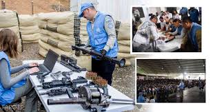 Disidencias de las FARC entregan 14 toneladas de armas en gesto de paz