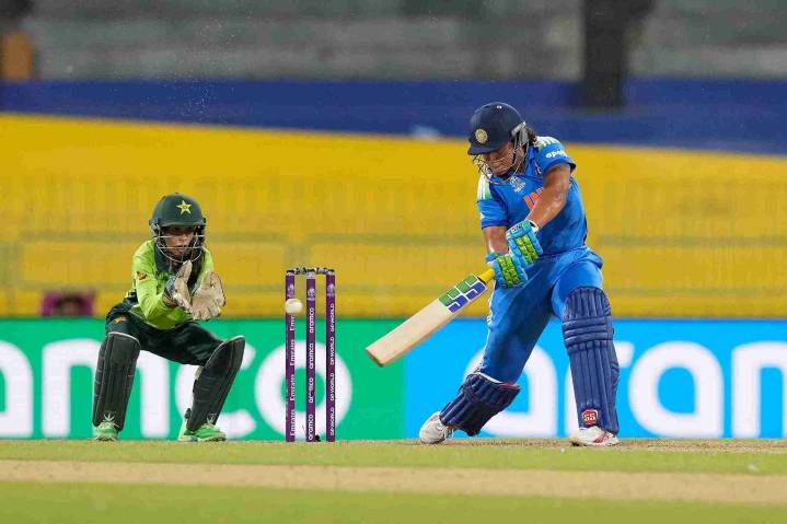 Women’s World Cup: Harleen Deol, Richa Ghosh take India to 247 against Pak