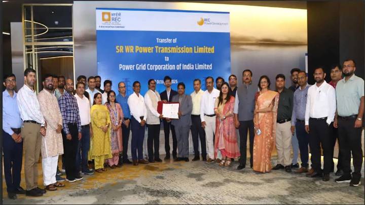 RECPDCL Transfers SR WR Power Transmission SPV to Power Grid Corporation of India Ltd