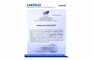 Cartel de Disolución de Unión Estable de Hecho emitido por el Registro Civil de Guanipa, en atención a Cristal Ginett Alejandra Guevara Rojas y Luis Eduardo Torrealba Maita