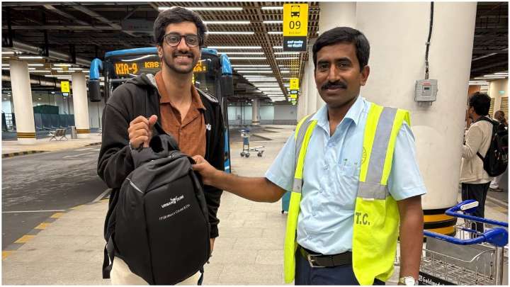 Bengaluru airport staff trace Chandigarh man's lost bag using UPI transaction