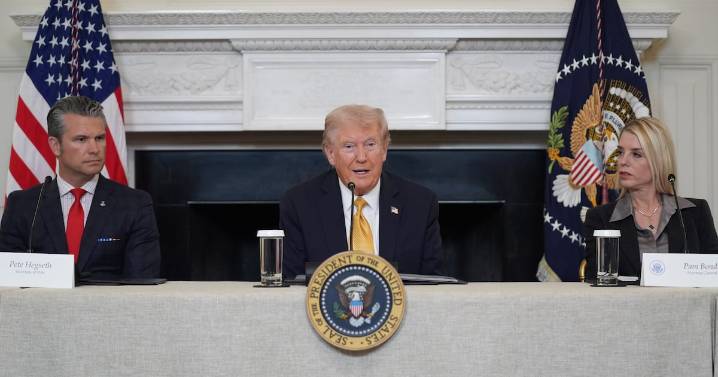 Trump and Homeland Security Task Force celebrate cartel arrests