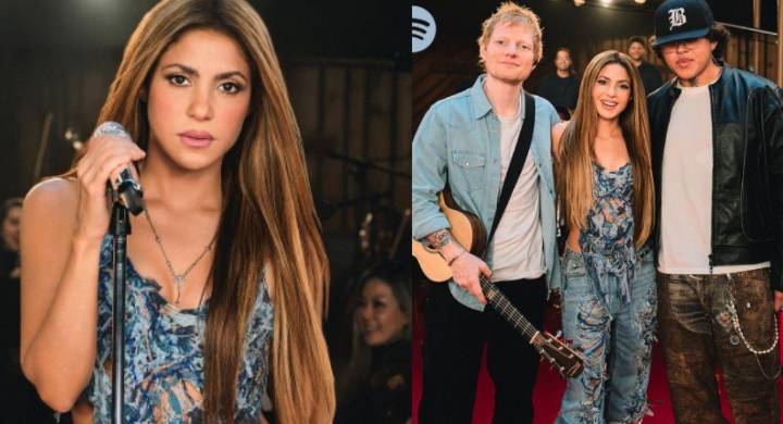 Shakira, Ed Sheeran y Beéle unen talentos en una versión renovada de "Hips Don't Lie" que está conquistando