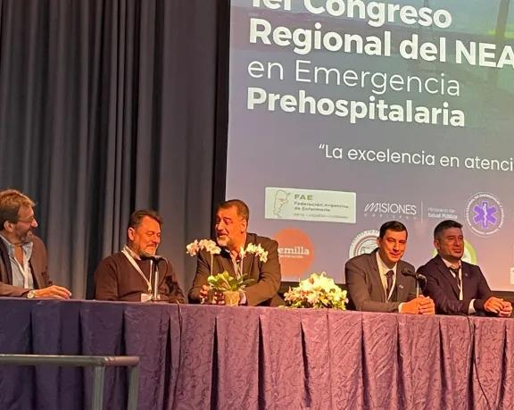 Posadas: se desarrolla el Congreso Regional del NEA en Emergencia Prehospitalaria