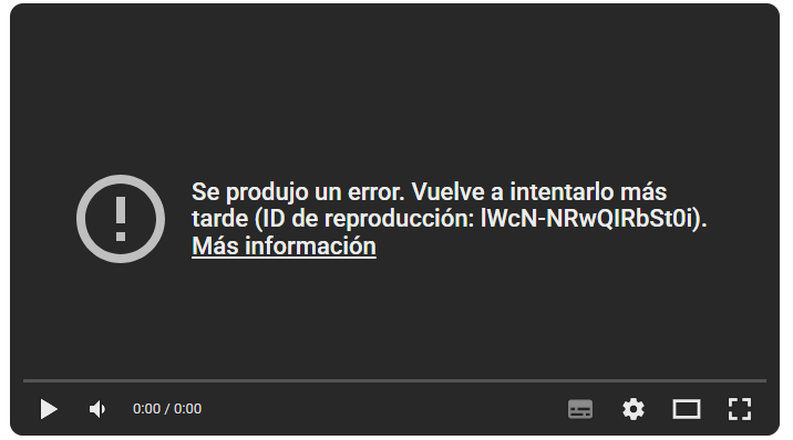 Reportan una caída de YouTube a nivel mundial: no se pueden reproducir videos