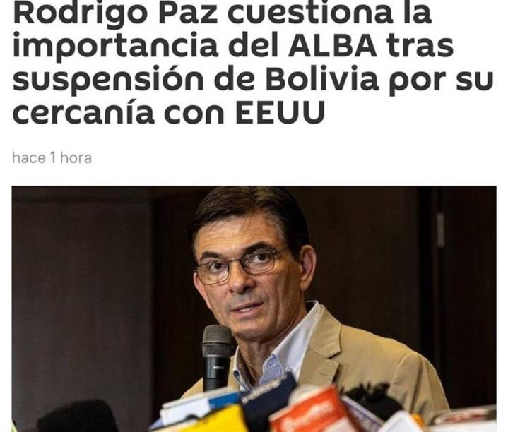 Venezuela: Canciller refuta alegatos de presidente electo de Bolivia