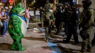 Protest frogs vs. MAGA media influencers: the info war over ICE in Portland and Chicago