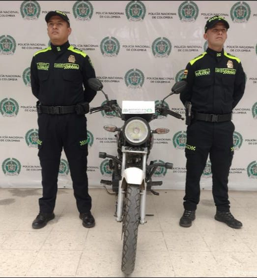 Motocicleta Recuperada por la Policía en San Juan de Pasto Tras Hurto Reportado en 2025