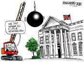 Cartoon: Just a little remodeling