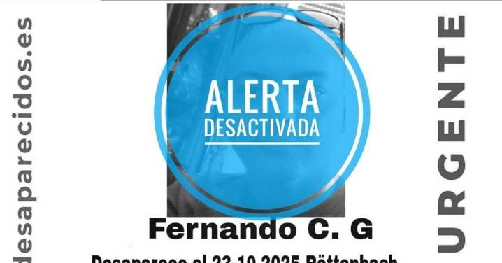 Aparece con vida el vecino de Doña Mencía desaparecido en Röttenbach