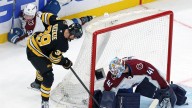 Morgan Geekie's hustle goal helps Bruins beat Avalanche 3