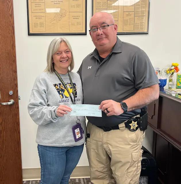 Maxwelton Ruritan Club Elects 2026 Officers, Donates $500 to ‘Shop With A Cop’