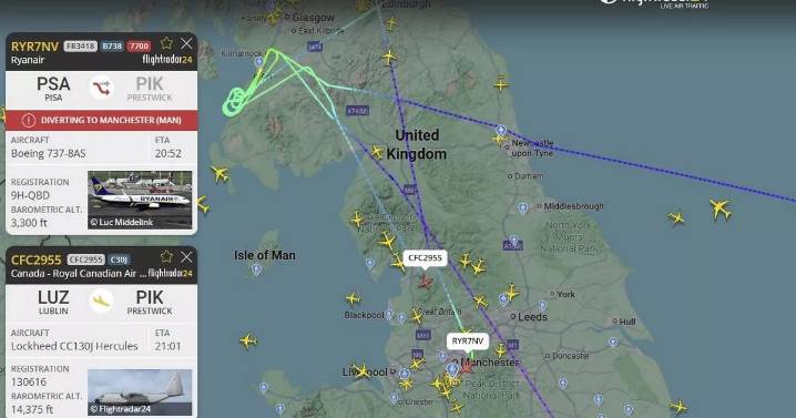 Storm Amy brings flight chaos as Manchester Airport passengers face delays and cancellations