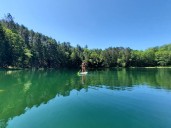 These hidden sinkhole lakes are a perfect Northern Michigan adventure
