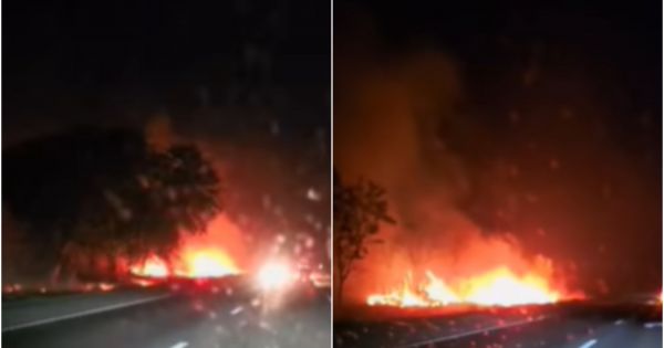 [URGENTE] Terrible incendio en Ruta 34: alertan por visibilidad casi nula