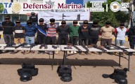 Aseguran en Sinaloa precursores químicos para elaborar droga por un valor de 281 mdp