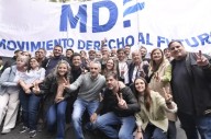 Día de la Lealtad: Axel Kicillof se sumó a la caravana por Cristina Kirchner