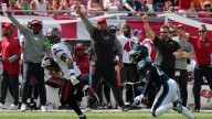Emeka Egbuka's first month in the NFL with the Buccaneers has been impressive
