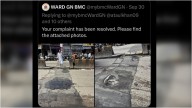 Mumbai civic body deletes tweet after Internet points out shoddy road repair work