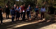 Bridge rebuilt after Helene, dedicated in memory of a local man's daughter