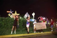 Activistas cancunenses protestan por la detención de los mexicanos en misión a Gaza