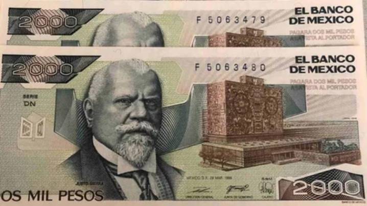 ¿México ya tuvo un billete de 2 mil pesos?