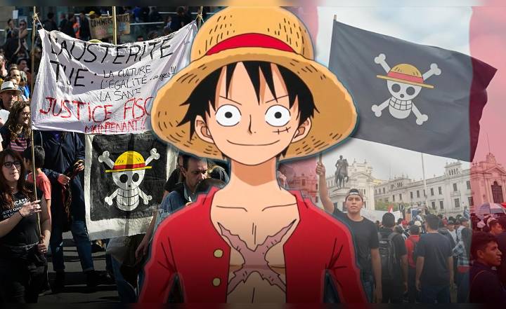 La bandera de One Piece que se volvió un símbolo de la Generación Z en protestas en Perú, Nepal y más países del mundo
