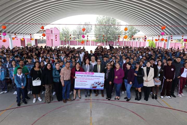 Tecámac inicia la Jornada Municipal de entrega de mobiliario y equipamiento escolar