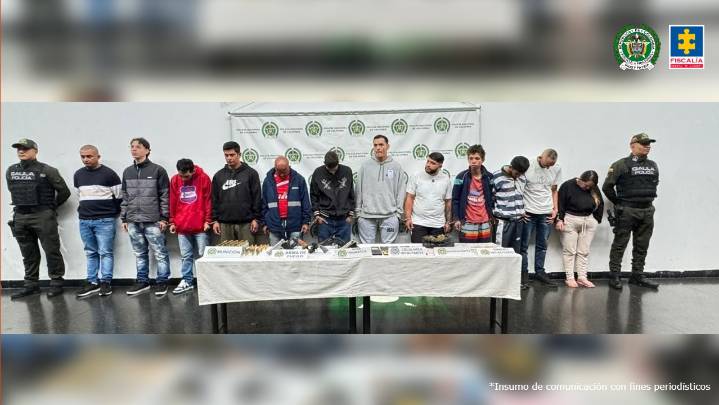 Cayó la Banda «La 260» señalada de secuestros, extorsión y tráfico de estupefacientes
