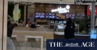 Knife fight breaks out at shopping centre in Melbourne
