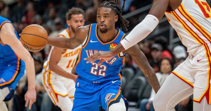 Holmgren scores 31 points, Gilgeous-Alexander has 30 to lead Oklahoma City past the Hawks 117