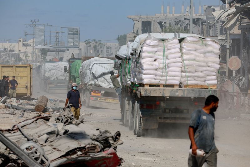 No aid scale-up yet in Gaza, aid agencies say